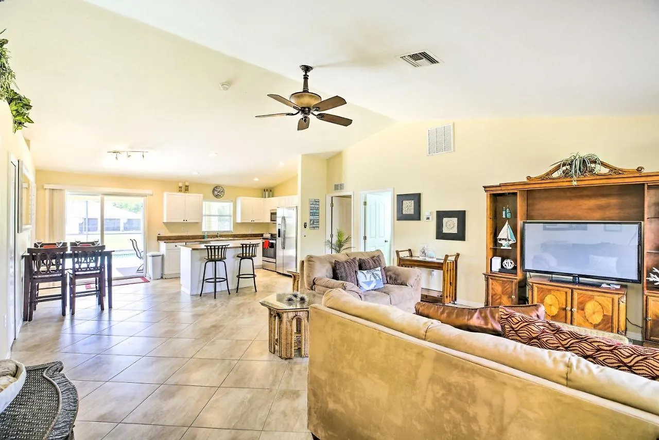 Canalfront With Pool And Dock Cape Coral