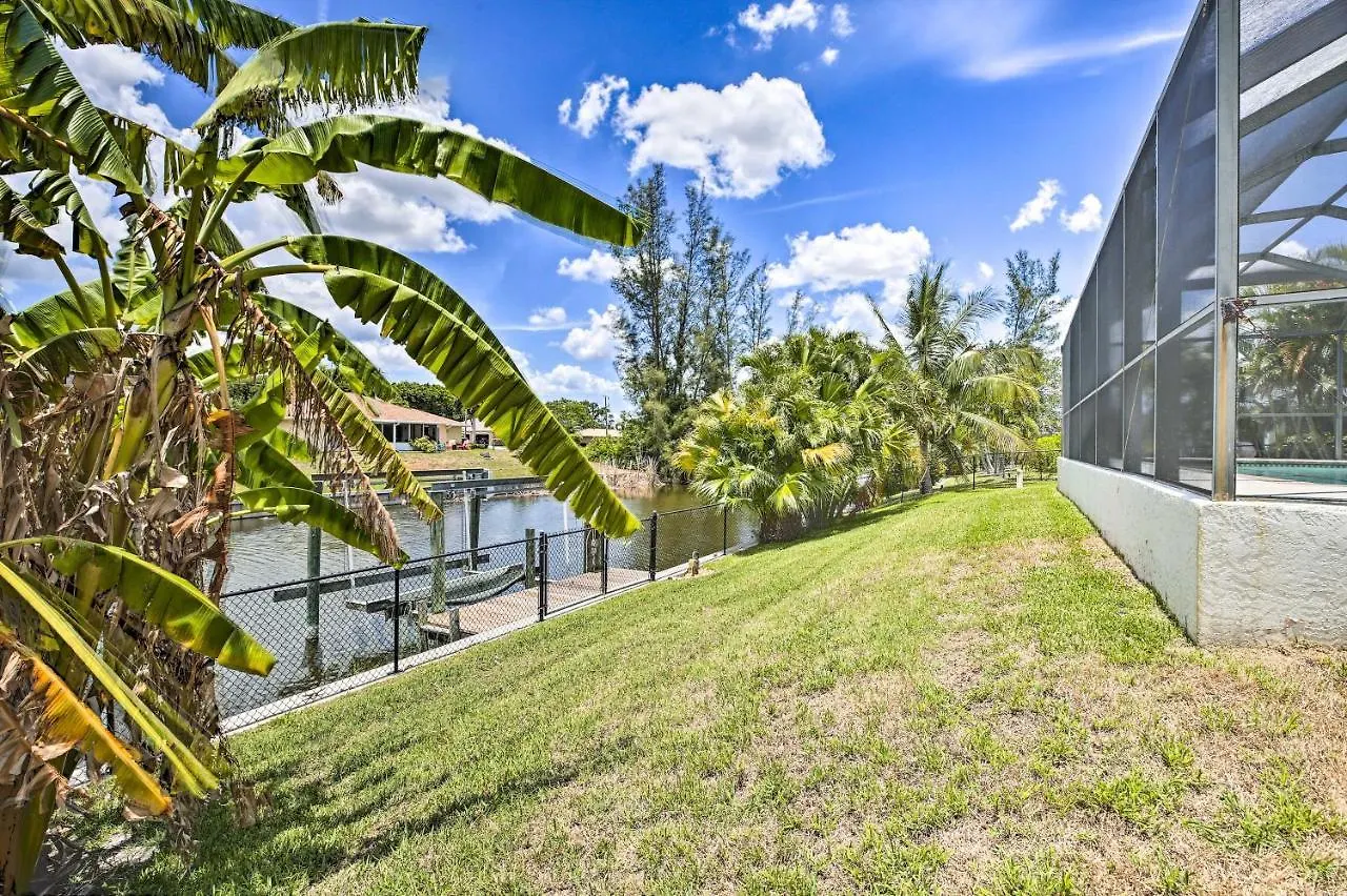 Canalfront With Pool And Dock *