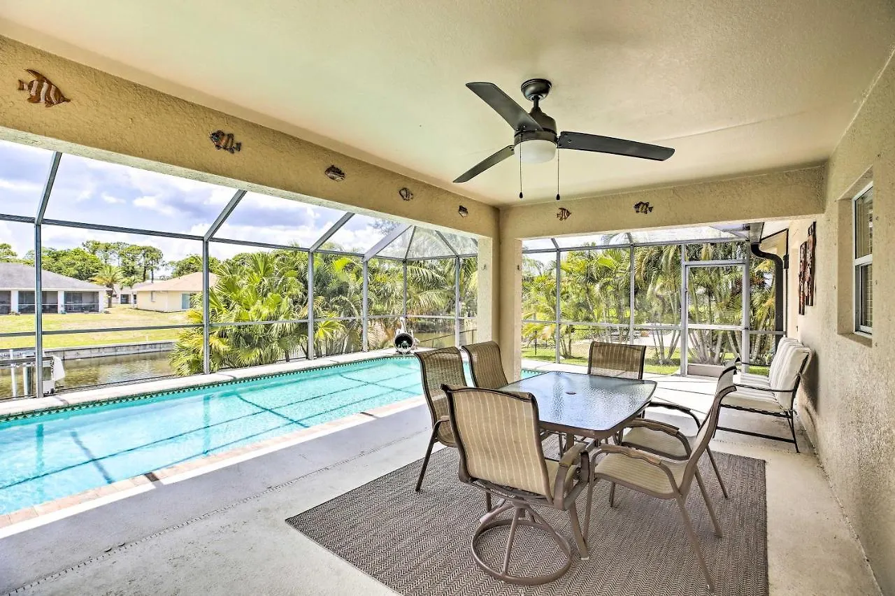 Canalfront With Pool And Dock * Cape Coral