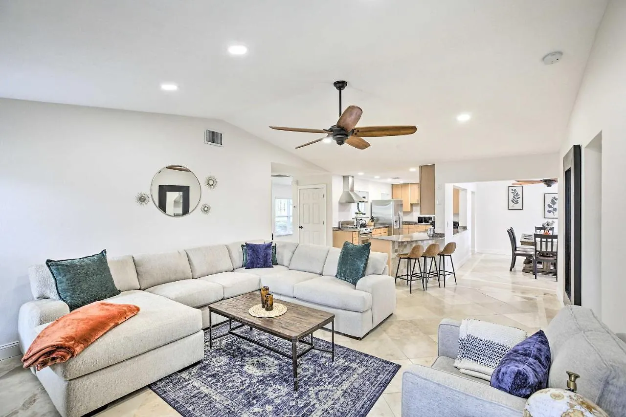 Canalfront Escape With Heated Pool!
