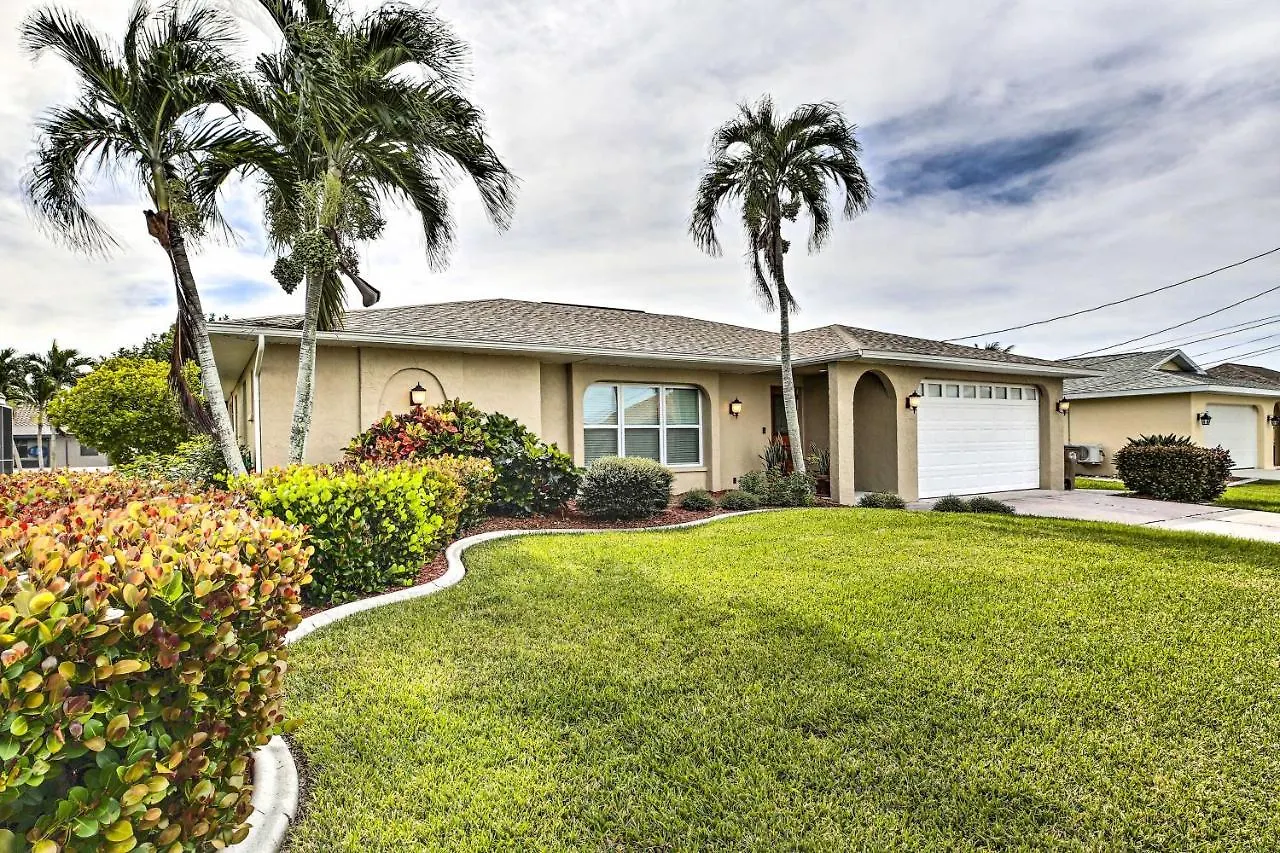 Canalfront Escape With Heated Pool! * Cape Coral
