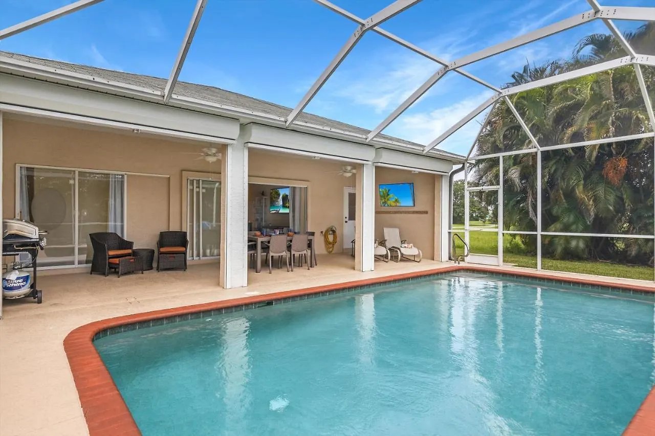 Holiday home Private With Heated Pool On A Freshwater Canal - Off Course - Roelens Vacations