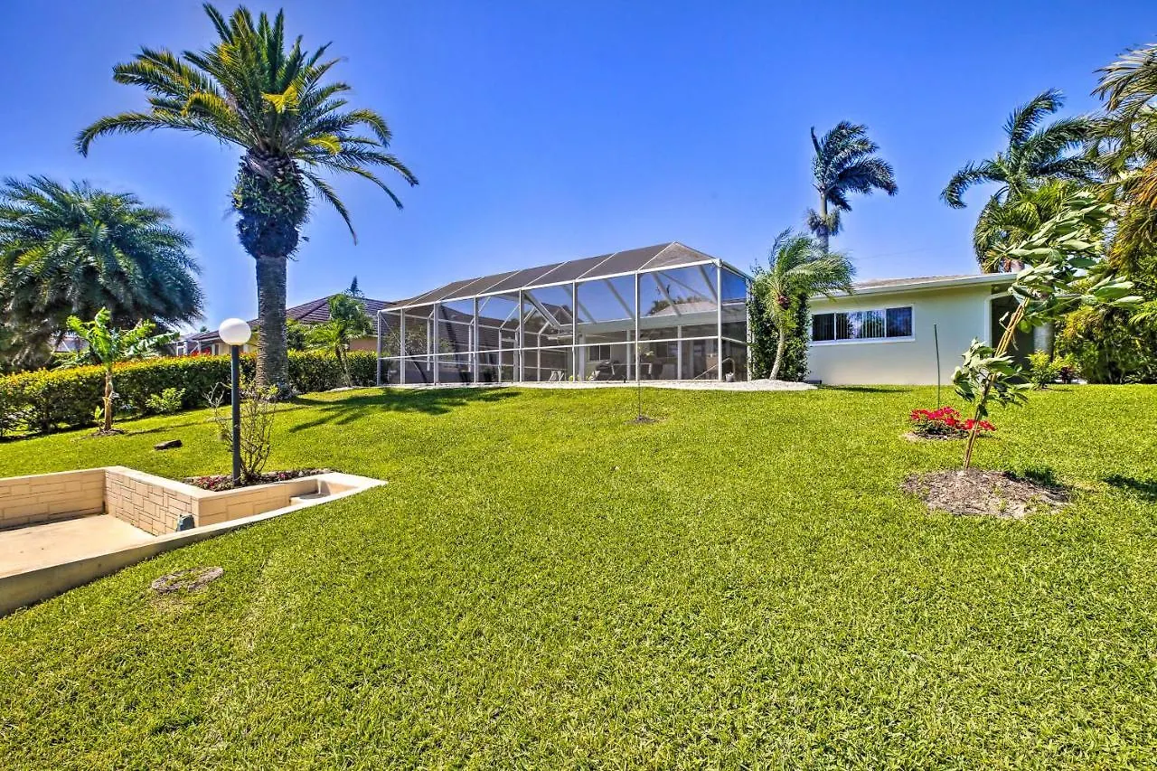 Canalfront Escape Lanai With Pool! *