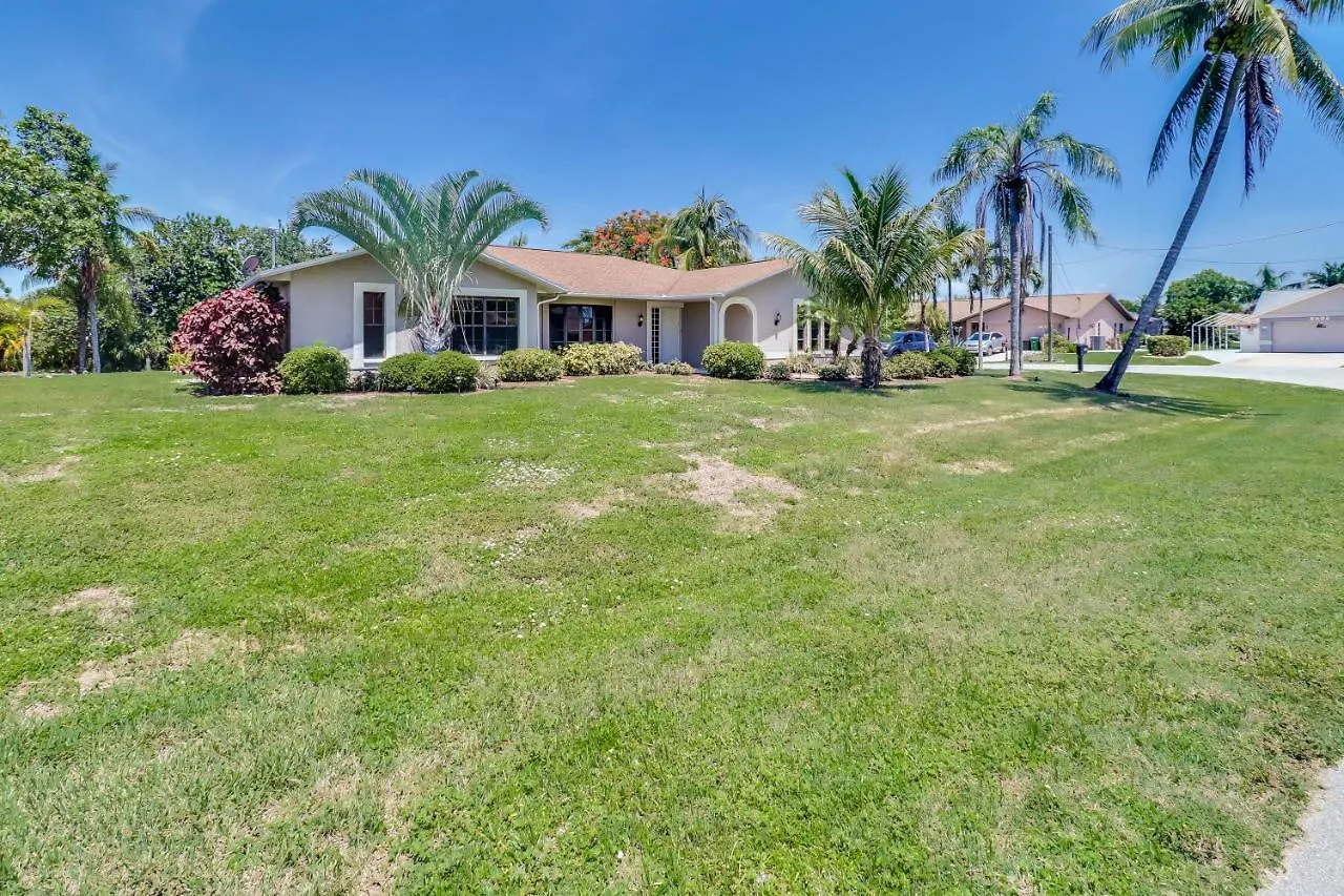 Villa Waterfront Pool With Sailboat Access Cape Coral