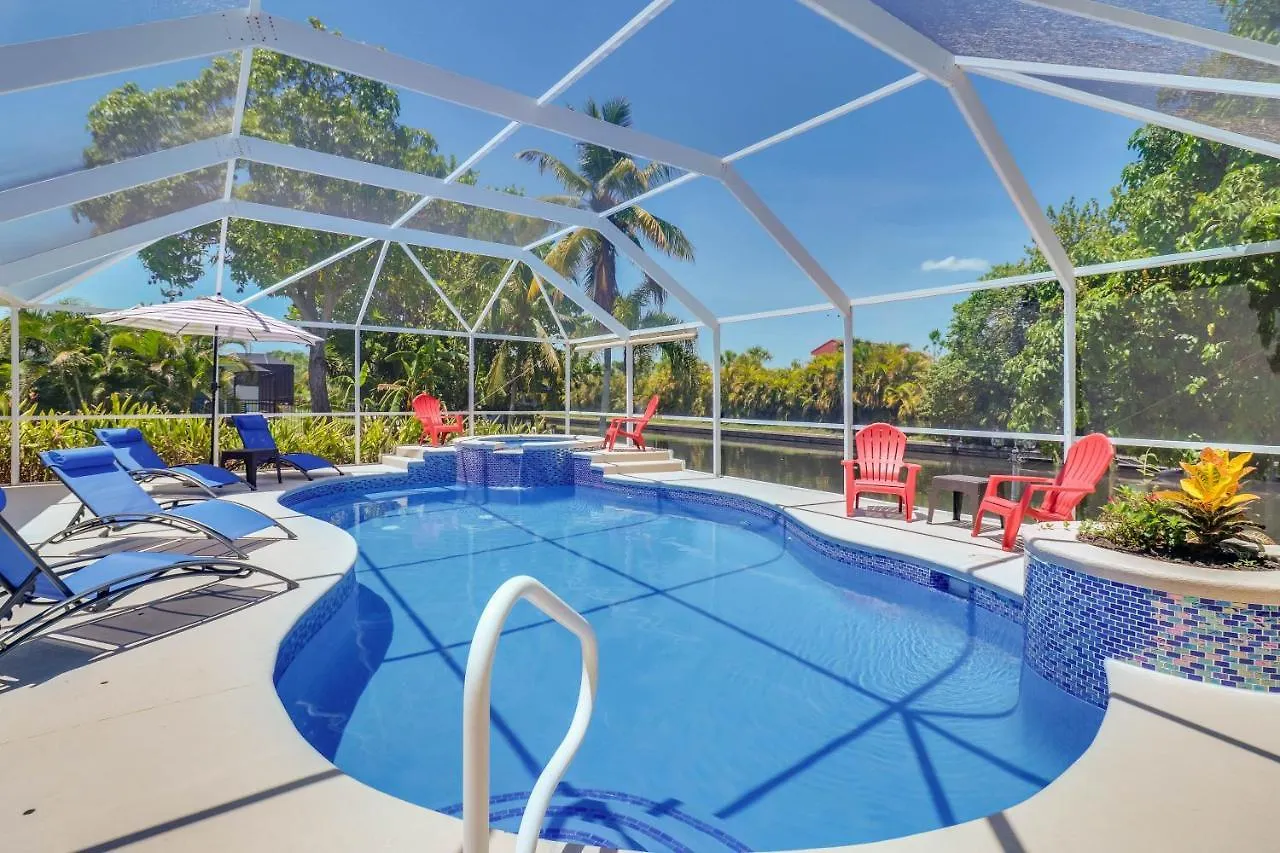 Waterfront Pool With Sailboat Access Villa
