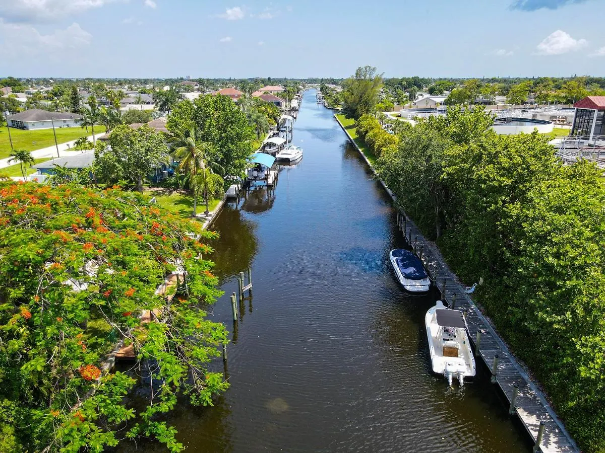 Waterfront Pool With Sailboat Access Villa