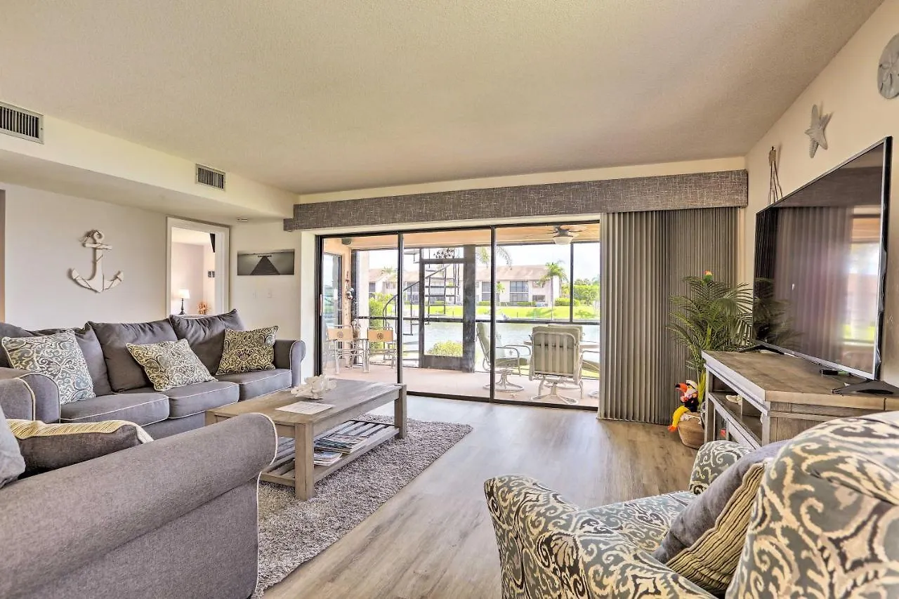 Covered Lanai And Waterfront View *