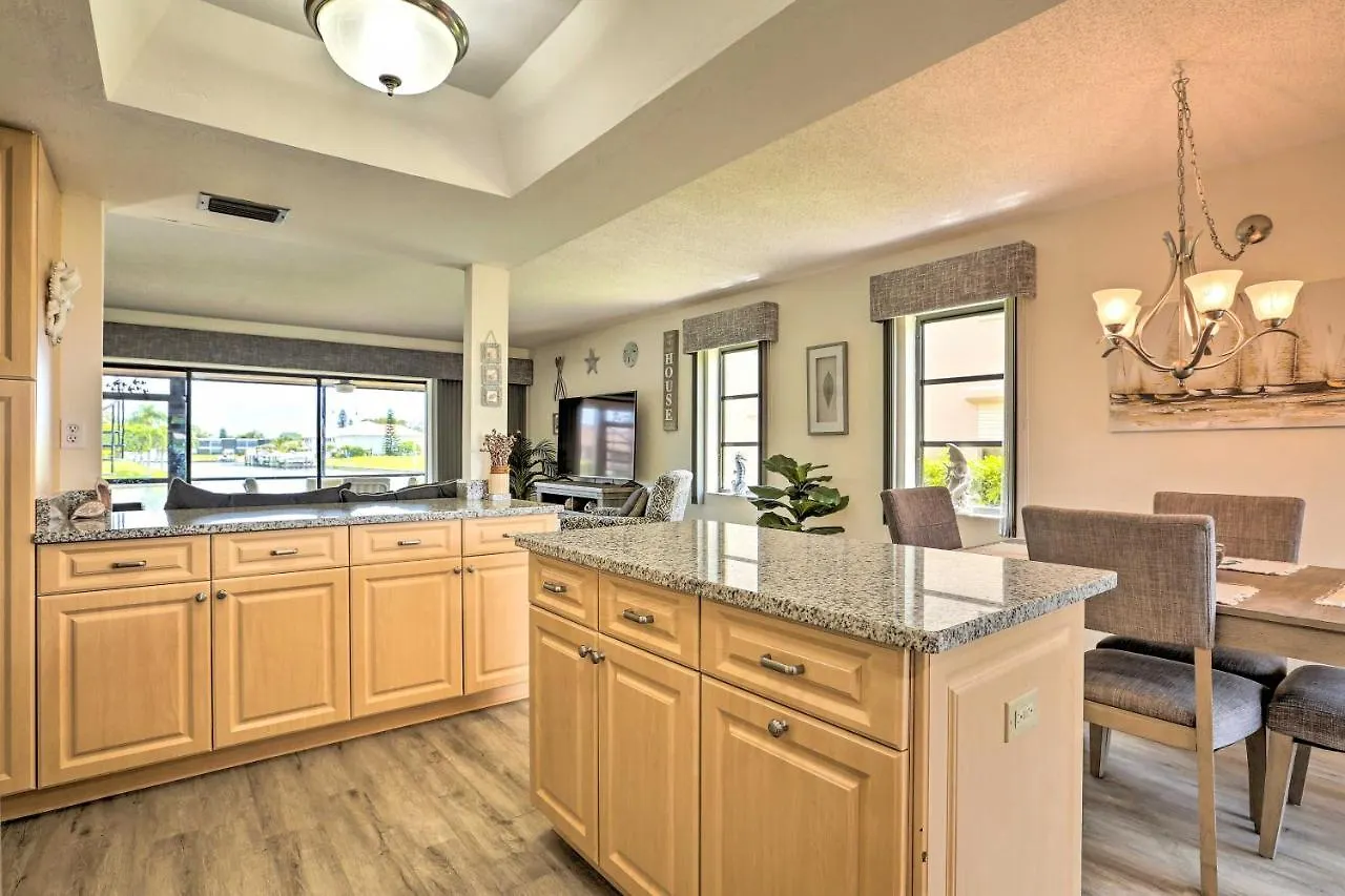 Covered Lanai And Waterfront View