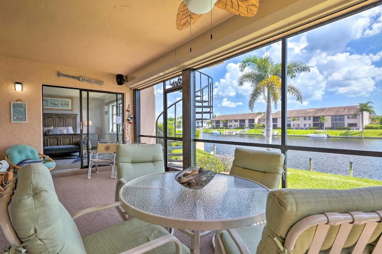 Covered Lanai And Waterfront View * Cape Coral