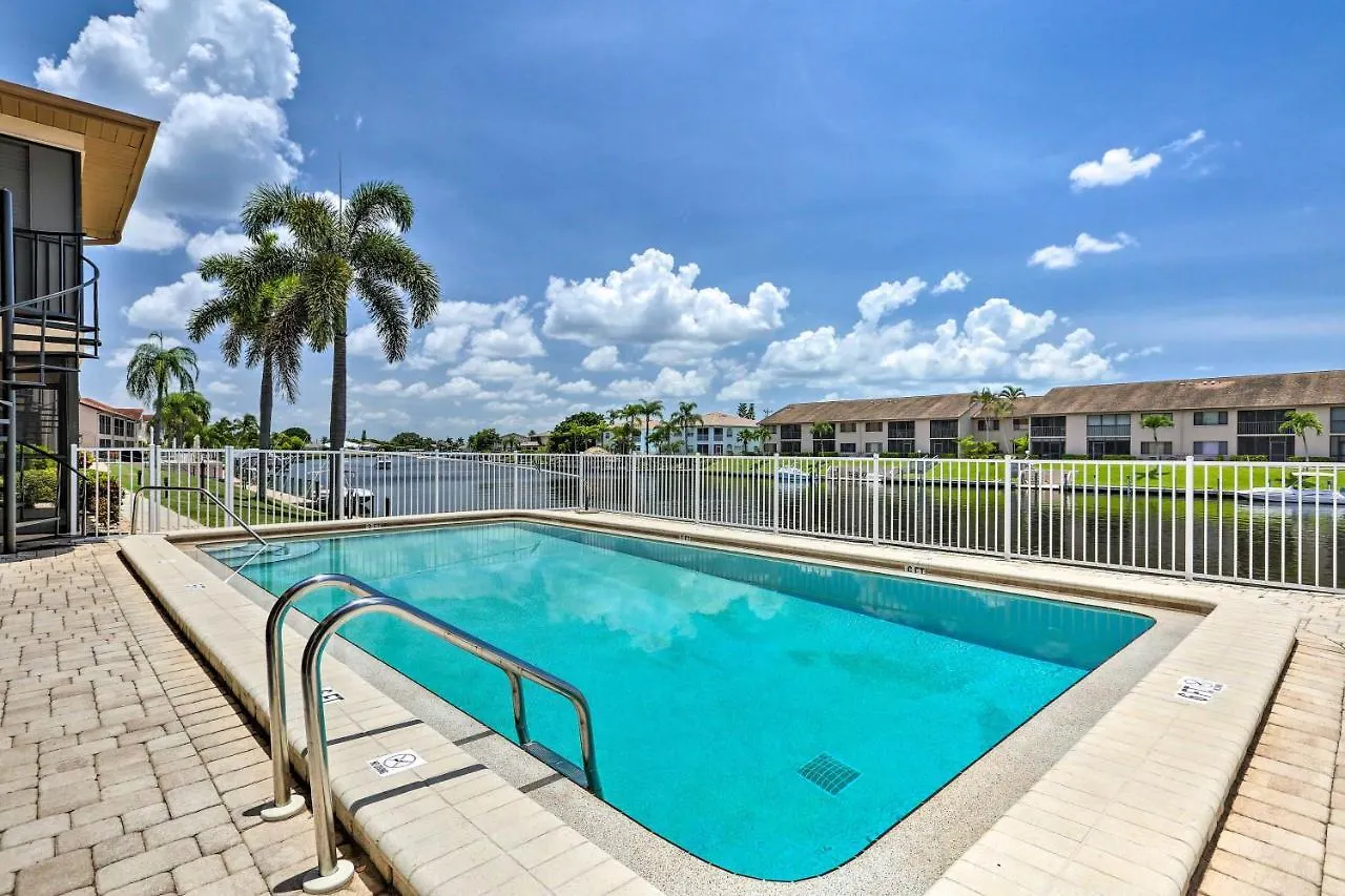 Covered Lanai And Waterfront View Cape Coral