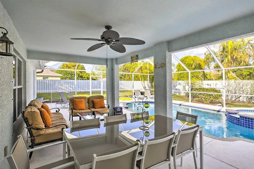 Sun-dappled Oasis, 5 Mi To Beach! Villa Cape Coral