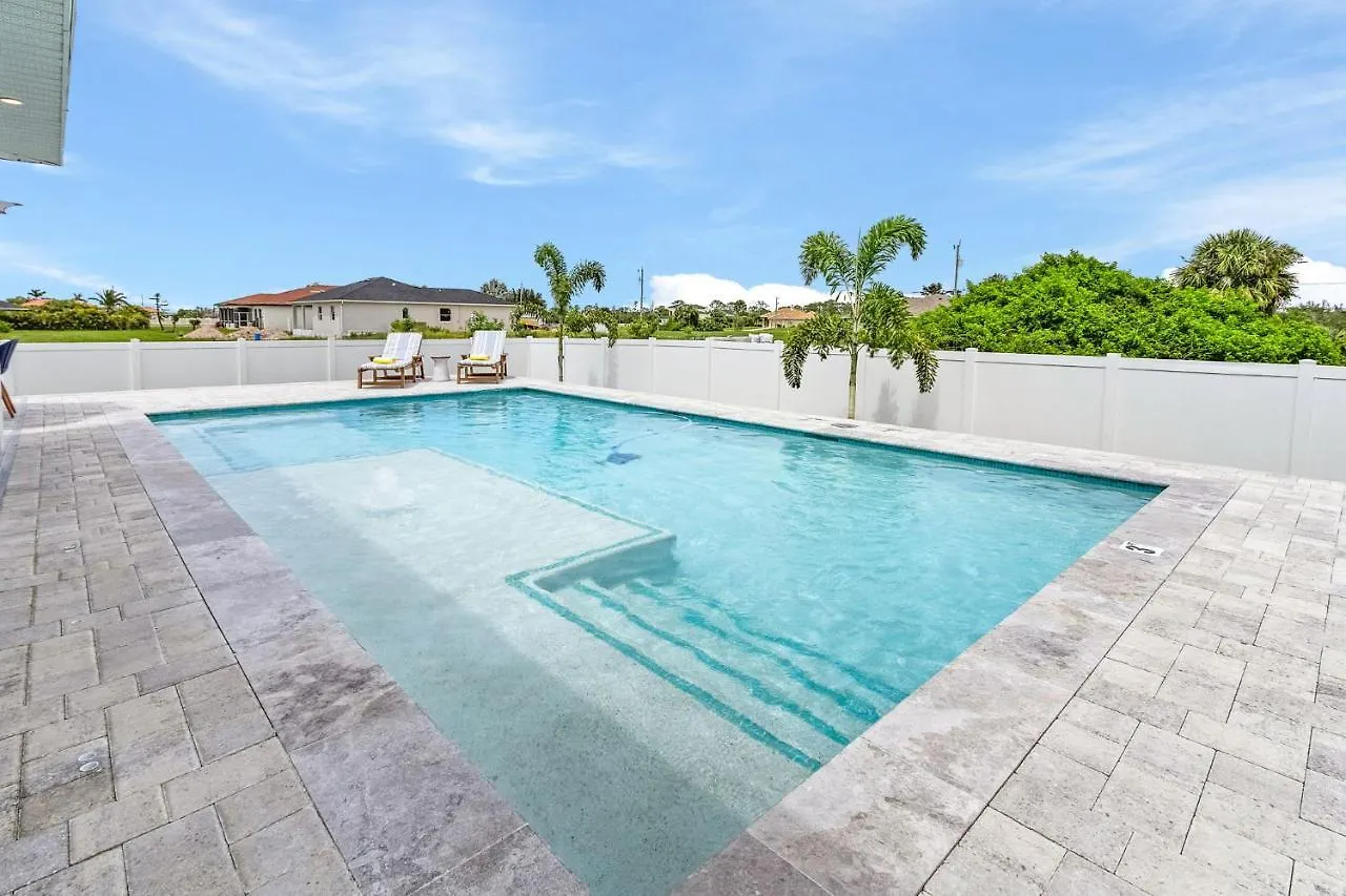 Brand New Home, Heated Pool, Sleeps 8 - Kayo Kosta - Roelens Vacations Cape Coral