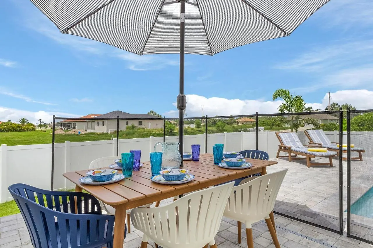 Brand New Home, Heated Pool, Sleeps 8 - Kayo Kosta - Roelens Vacations Cape Coral