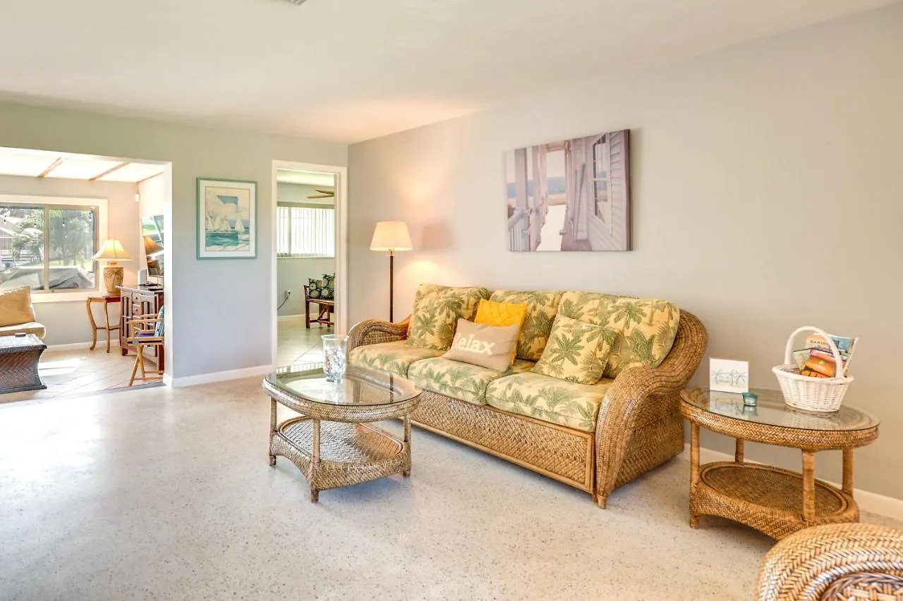 Waterfront Oasis With Boat Dock And Lanai!