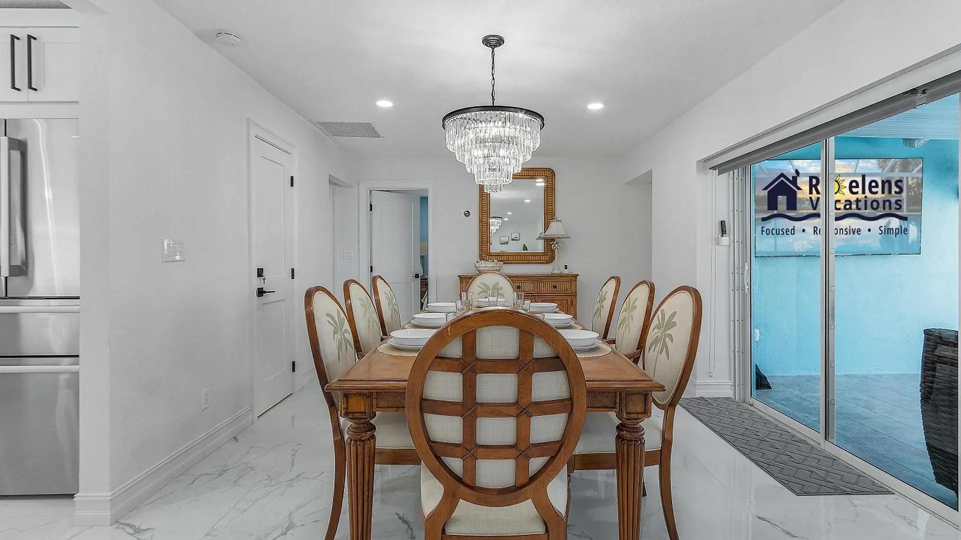 Gulf Access, Private Beach, Heated Pool, Dock With Tiki Hut - Aqua Retreat - Roelens Cape Coral