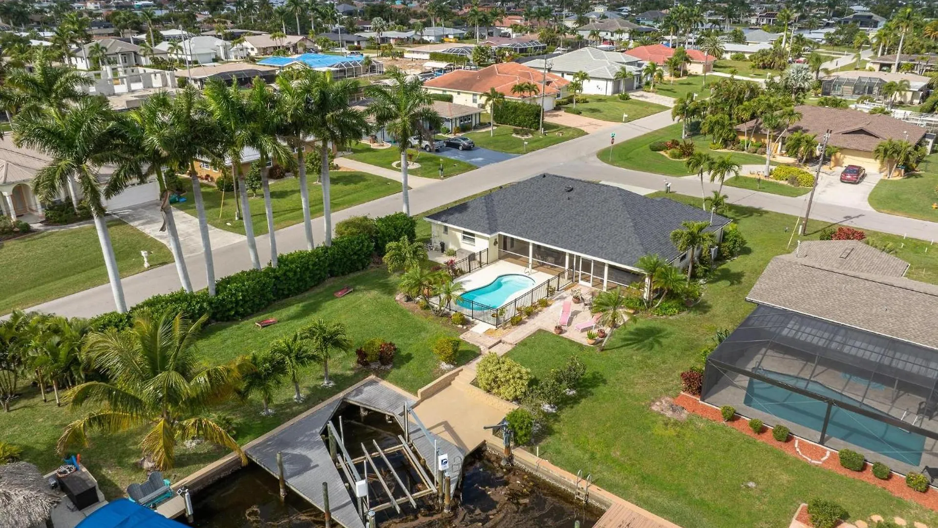 Gulf Access Pool - Island Time - Roelens Vacations * Cape Coral