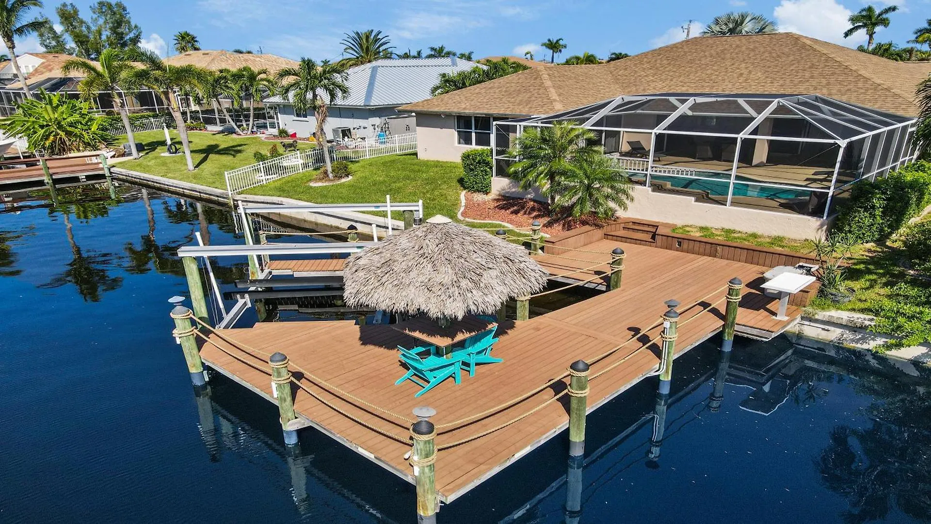 Lupita Boat Lift Dock Heated South Facing Pool