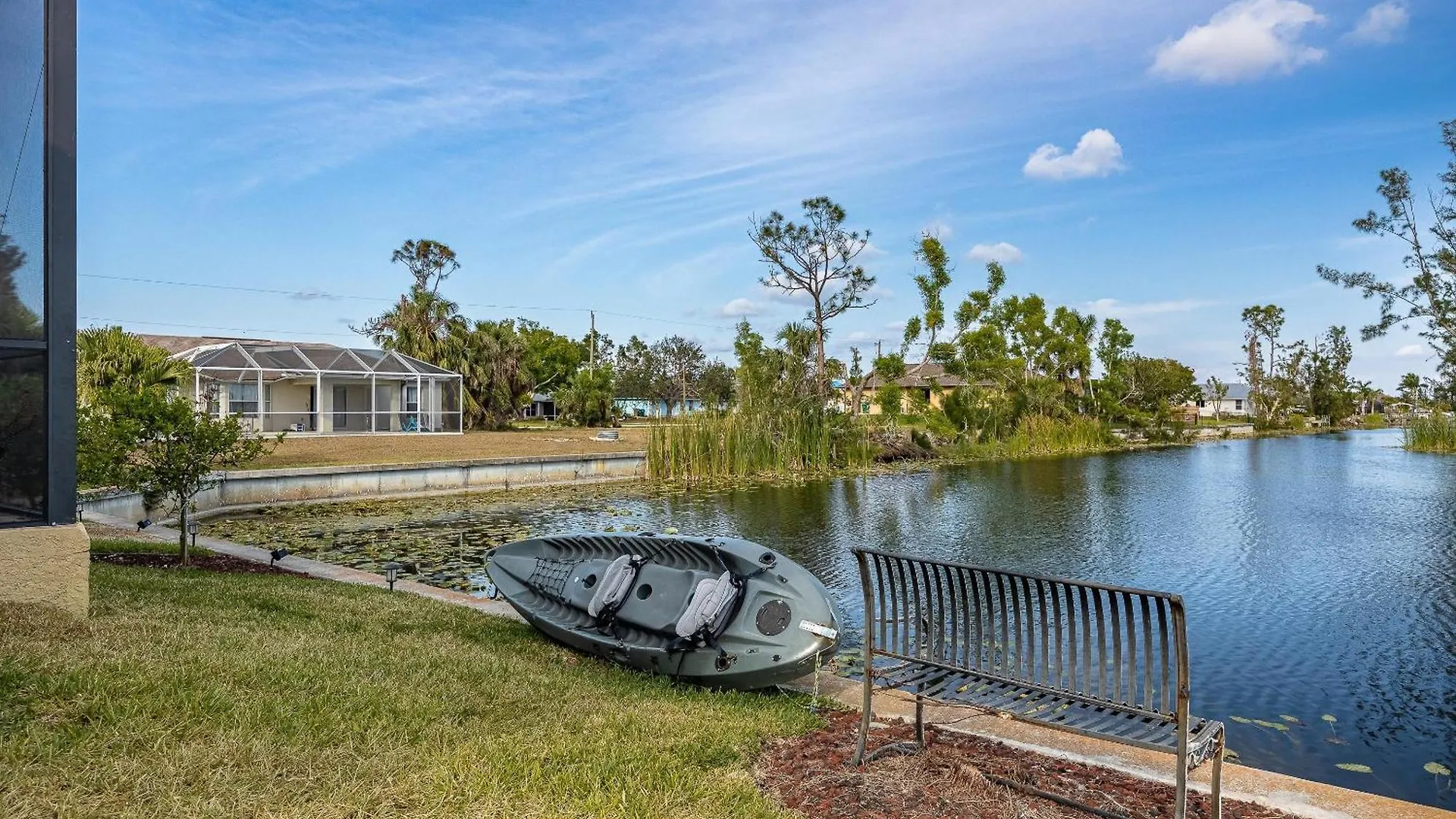 Fresh Water Canal, Kayaks, Heated Pool - Windows On The Water - Roelens Vacations * Cape Coral