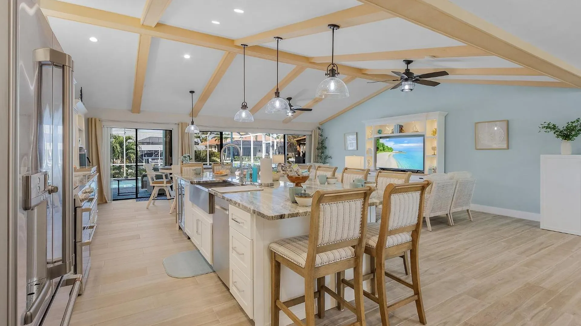 Guls Access, Bikes, Scooters, Video Games, Heated Pool, Hot Tub - Searenity - Roelens Cape Coral