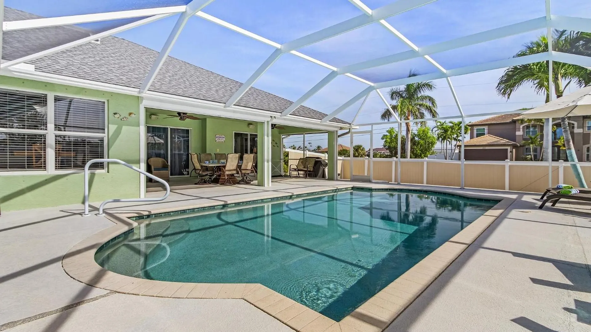 Great Location, Minutes To The Beach, Two Heated Pools , Sleeps 17! - Pelican Junction - Roelens Holiday home Cape Coral