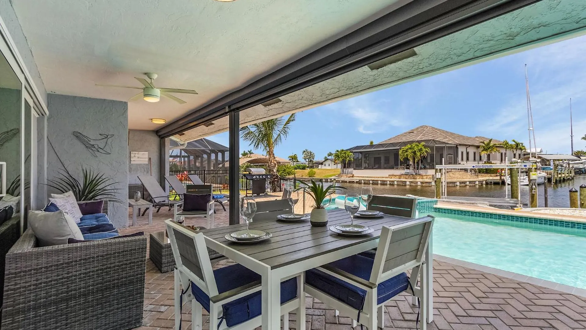 Gulf Access, Beautiful Water Views, Paddle Board, Heated Pool - Manhattan - Roelens