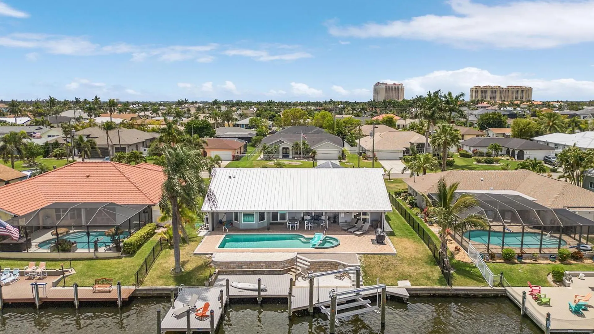 Holiday home Gulf Access, Beautiful Water Views, Paddle Board, Heated Pool - Manhattan - Roelens Cape Coral