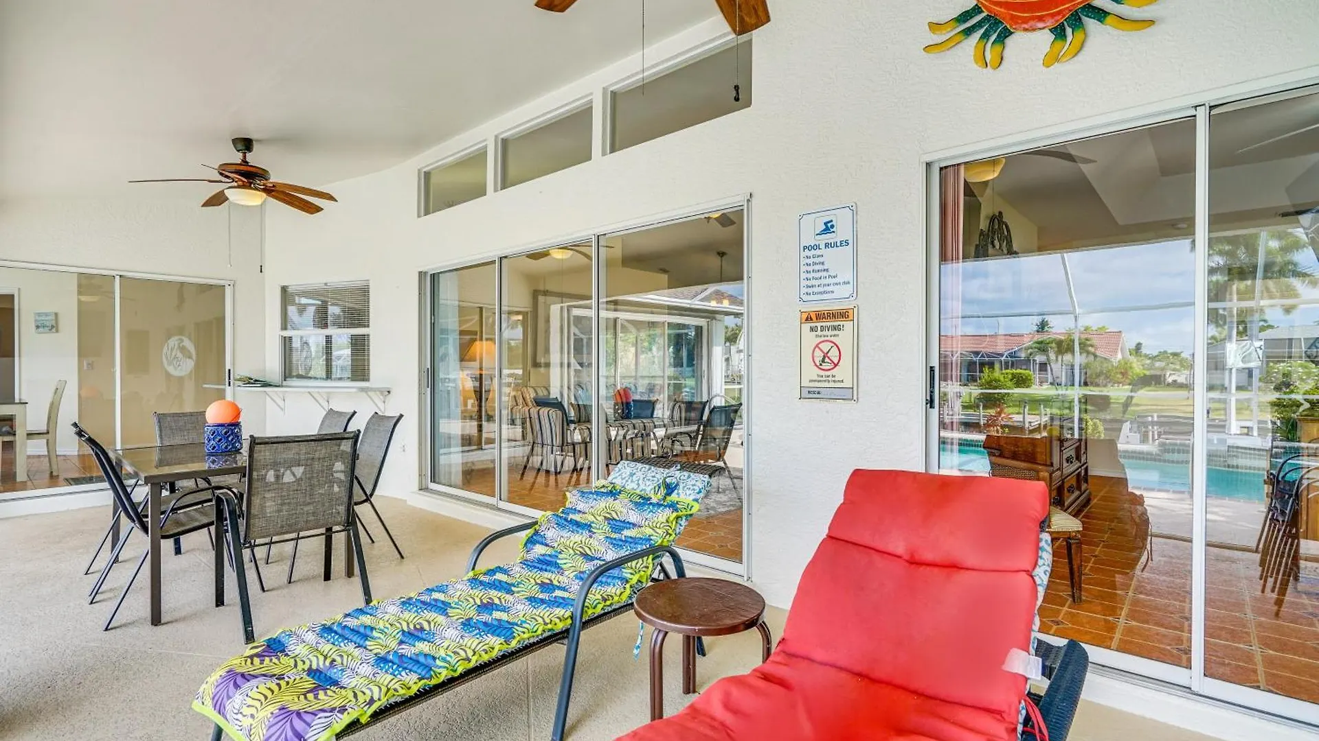 Holiday home Sunny With Lanai And Pool On Canal! *