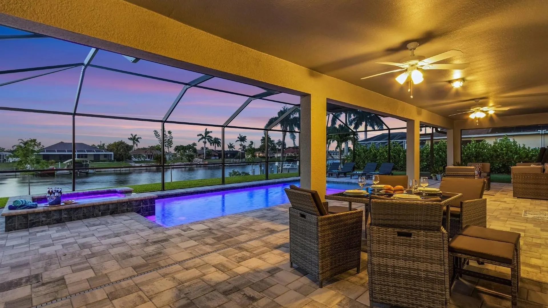Sunrise To Sunset - Gorgeous Villa, Heated Pool And Spa, Bicycle - Del Boca Vista - Roelens * Cape Coral