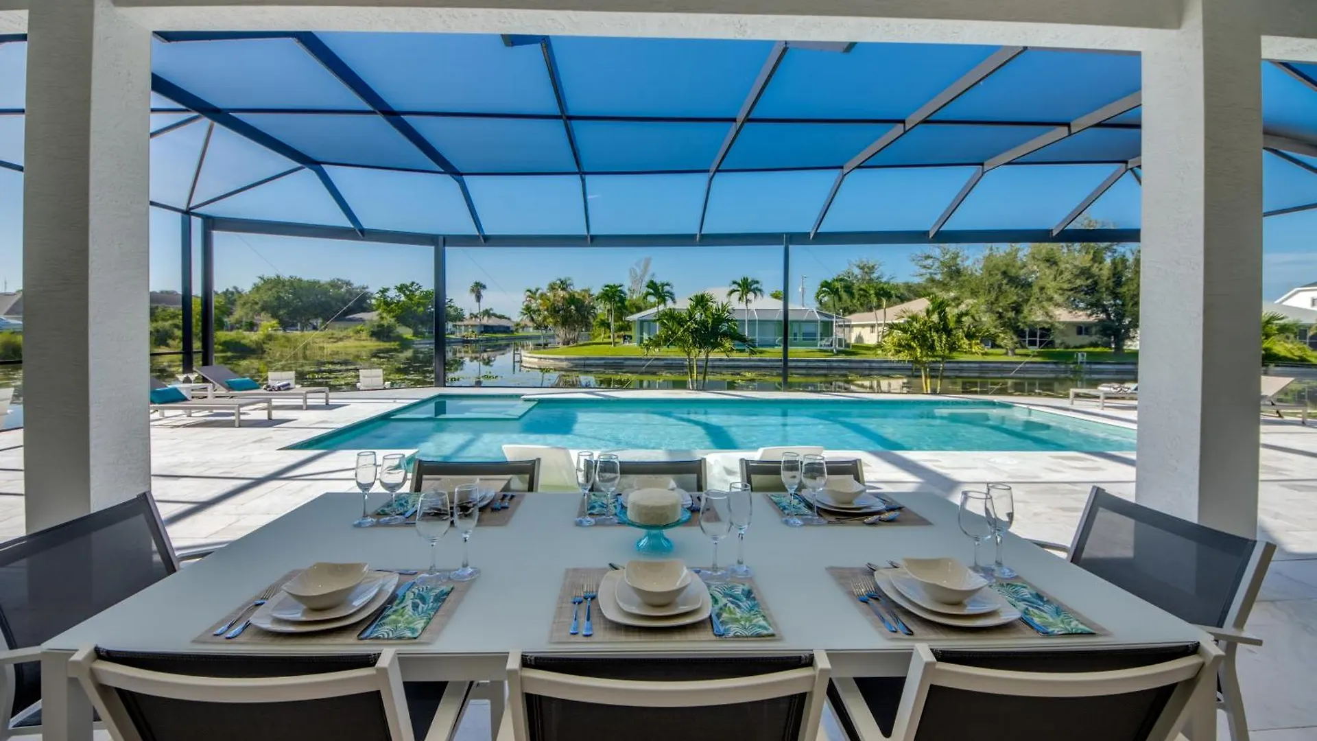 Villa Brandnew Villa-puresun At Canal Intersection, Heated Saltwater Pool And Spa, Facing South *