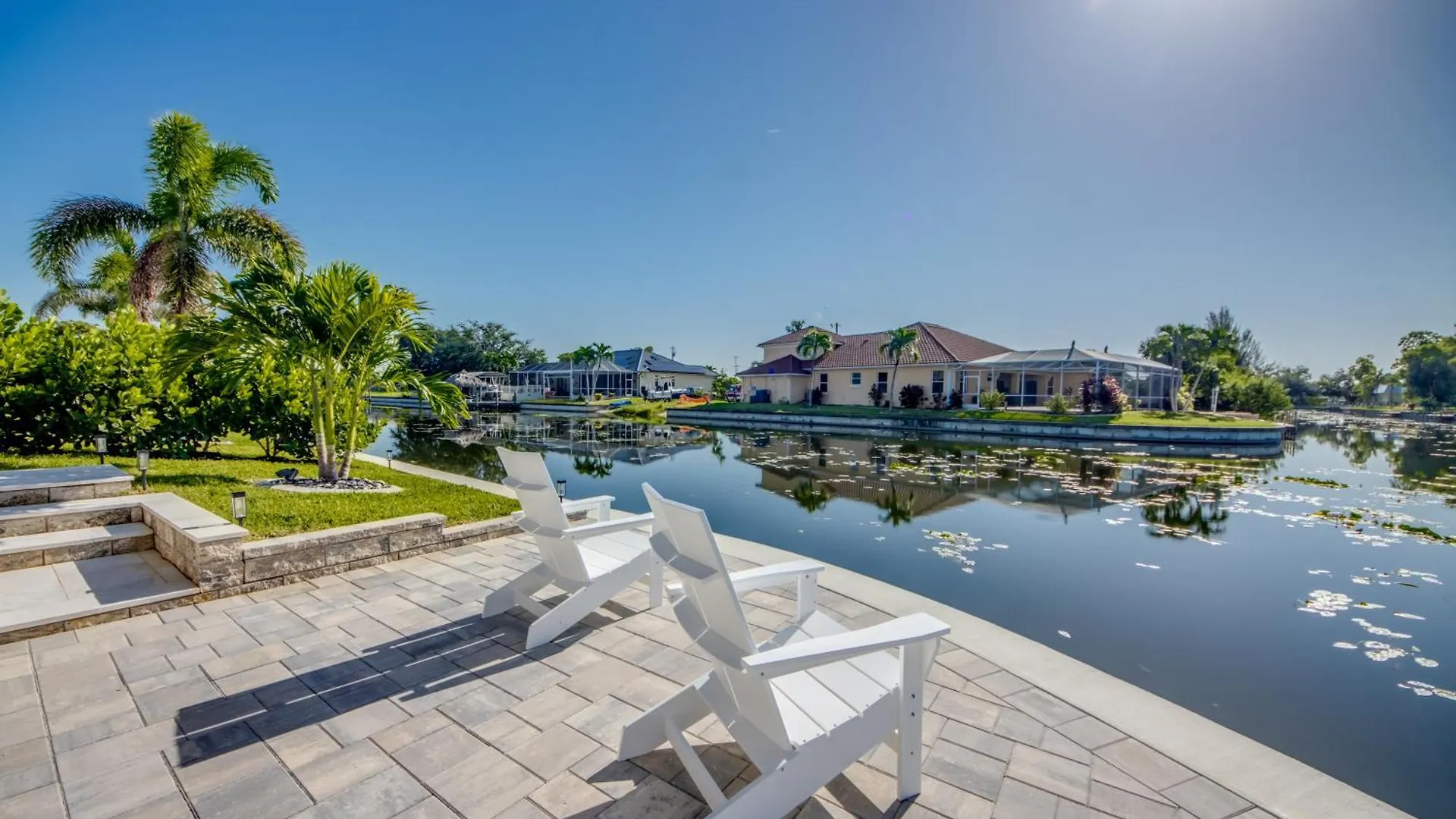 Villa Brandnew Villa-puresun At Canal Intersection, Heated Saltwater Pool And Spa, Facing South *