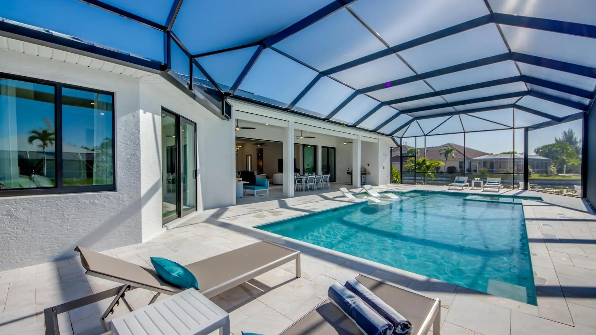 Villa Brandnew Villa-puresun At Canal Intersection, Heated Saltwater Pool And Spa, Facing South *