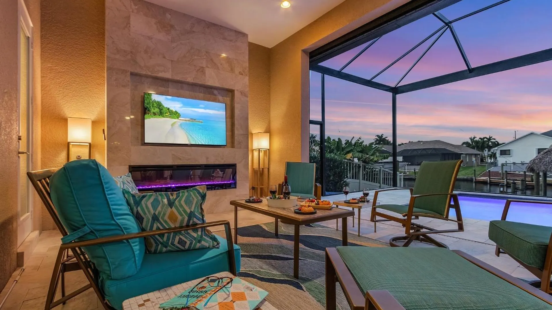 Waterfront Luxury, Heated Saltwater Pool & Spa, Dock, Tiki, Kayaks - Tarpon Time - Roelens Holiday home *