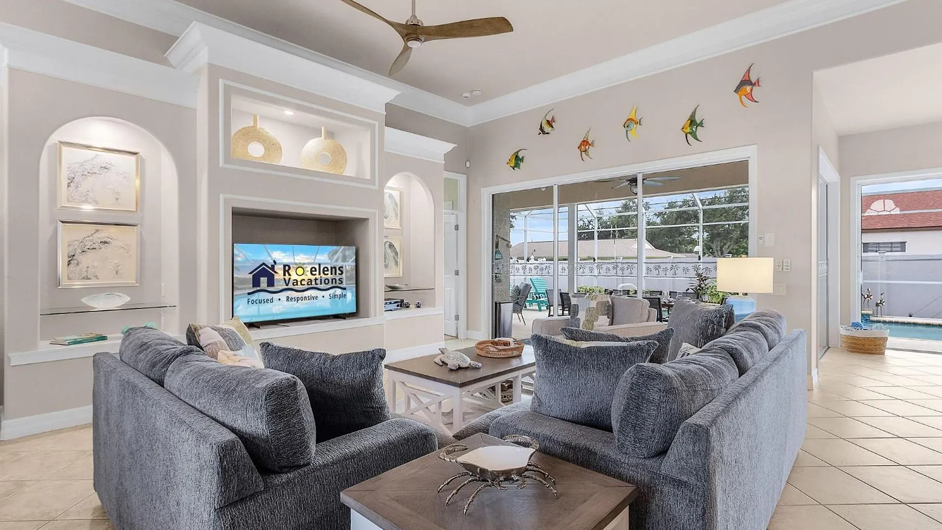 Holiday home Foosball, Shuffleboard, Heated Saltwater Pool - Coastal Point - Roelens