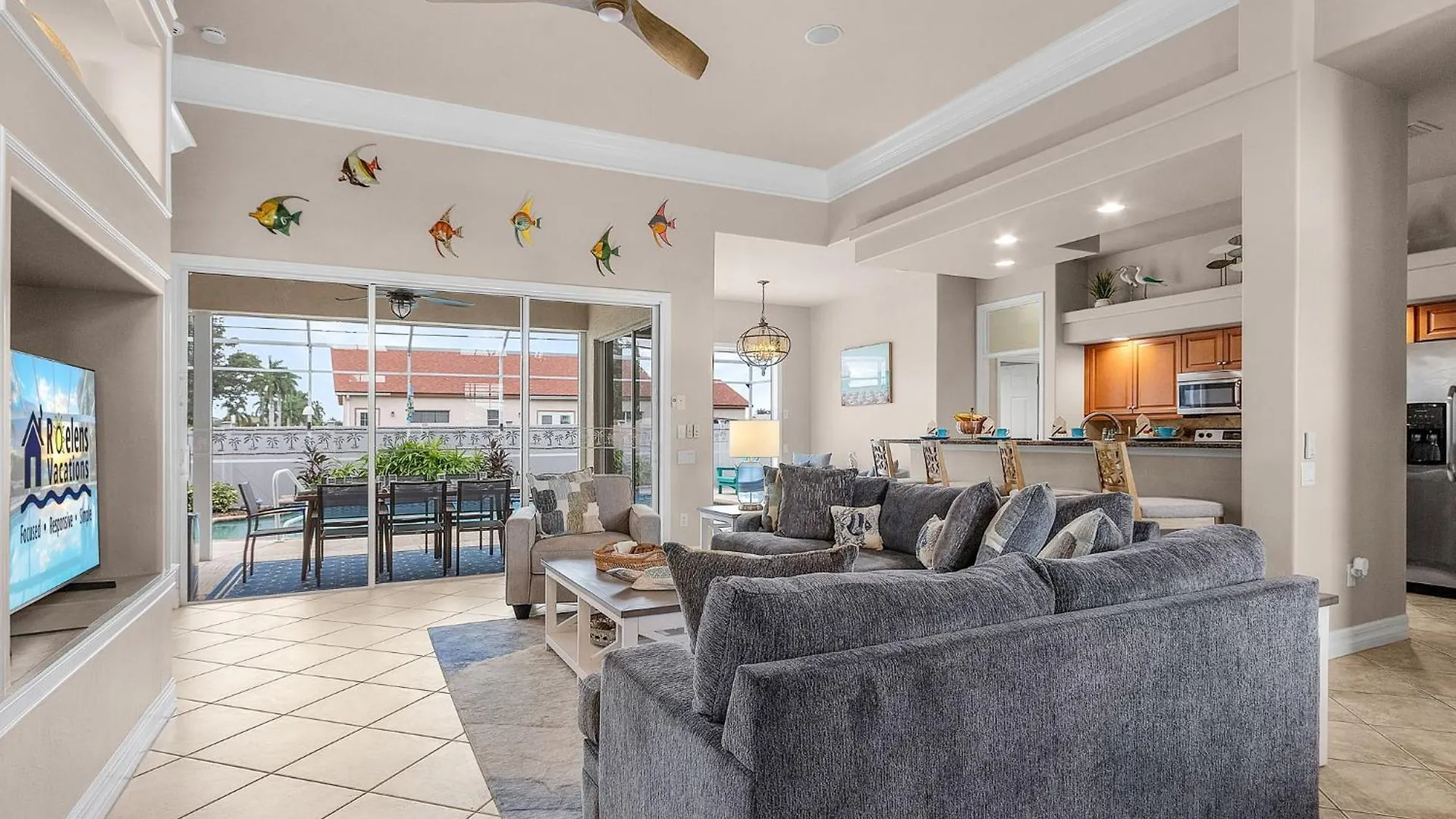 Foosball, Shuffleboard, Heated Saltwater Pool - Coastal Point - Roelens Holiday home Cape Coral
