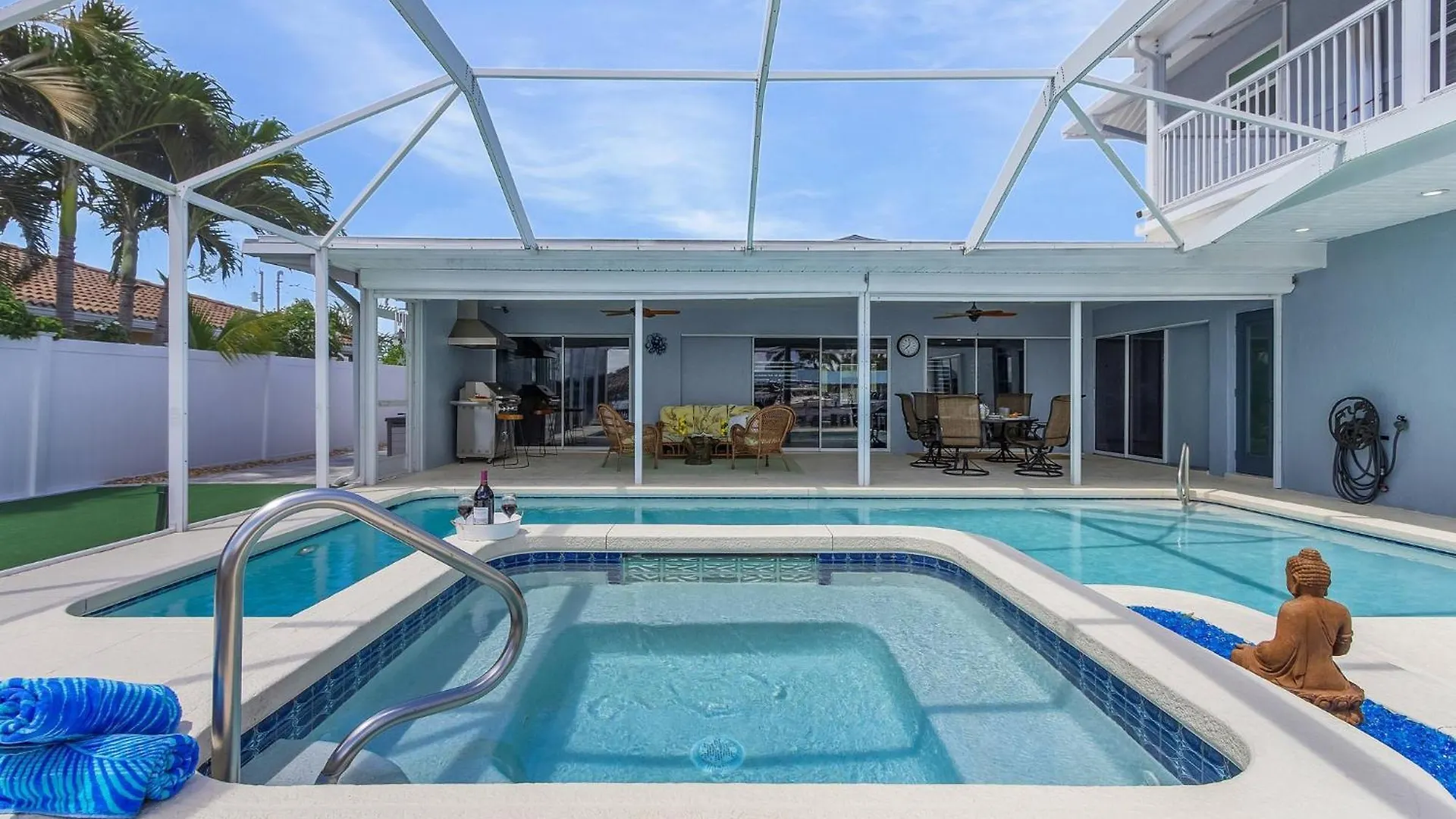 Holiday home Gulf Access, Dock With Tiki, Heated Pool And Spa, Putting - Sunrise Soiree - Roelens *