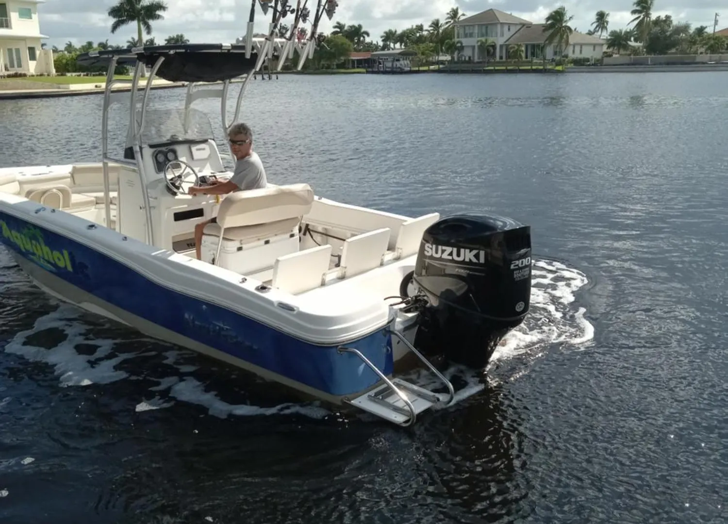 With Boat Cape Coral