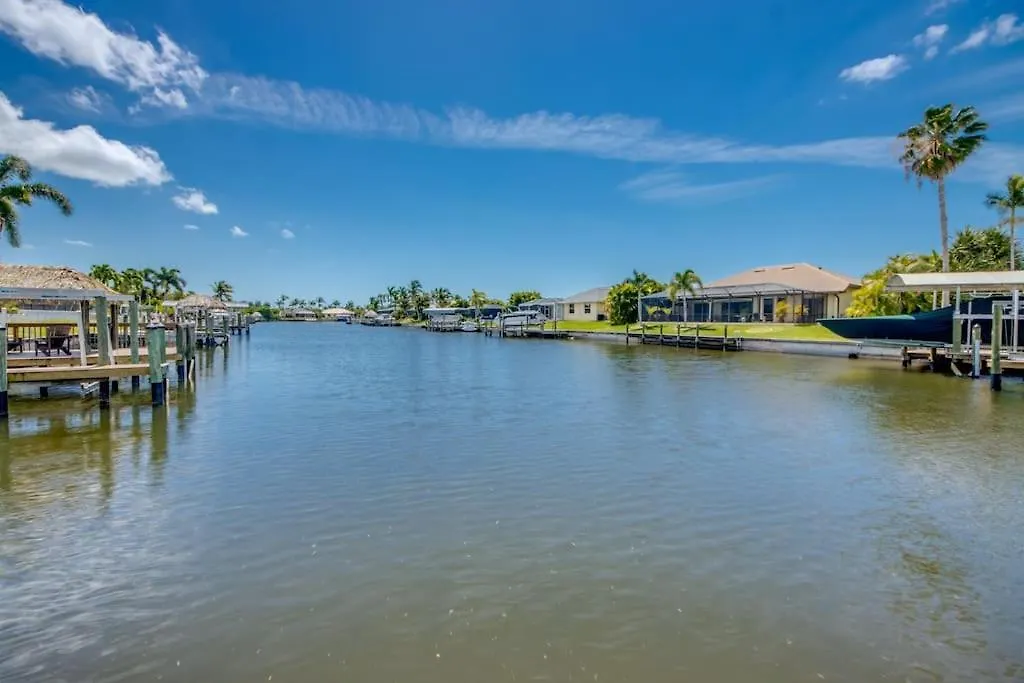 Villa Infinity By Coralvilla -modern, On Water, Pool Cape Coral