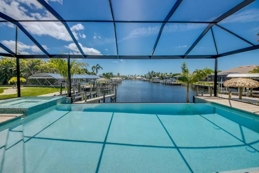 Infinity By Coralvilla -modern, On Water, Pool Cape Coral