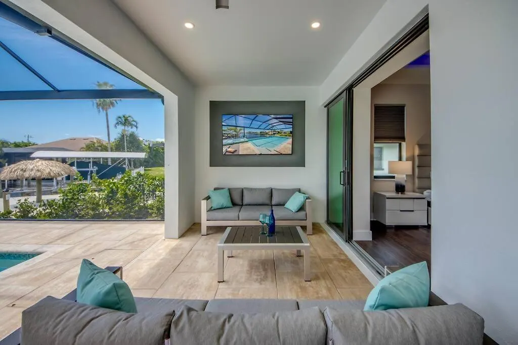 Infinity By Coralvilla -modern, On Water, Pool Cape Coral