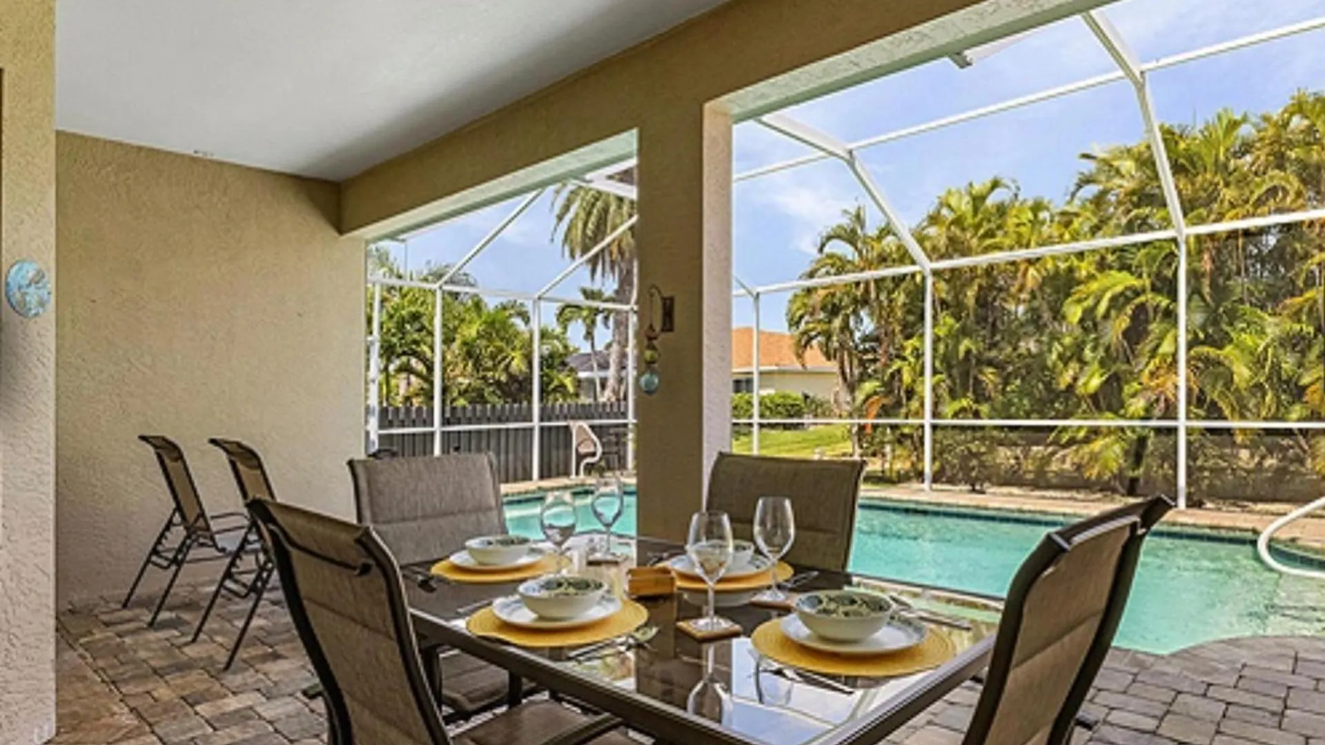 Villa Cape Coralhouse-sleeps10-pool-close To Attractions Cape Coral