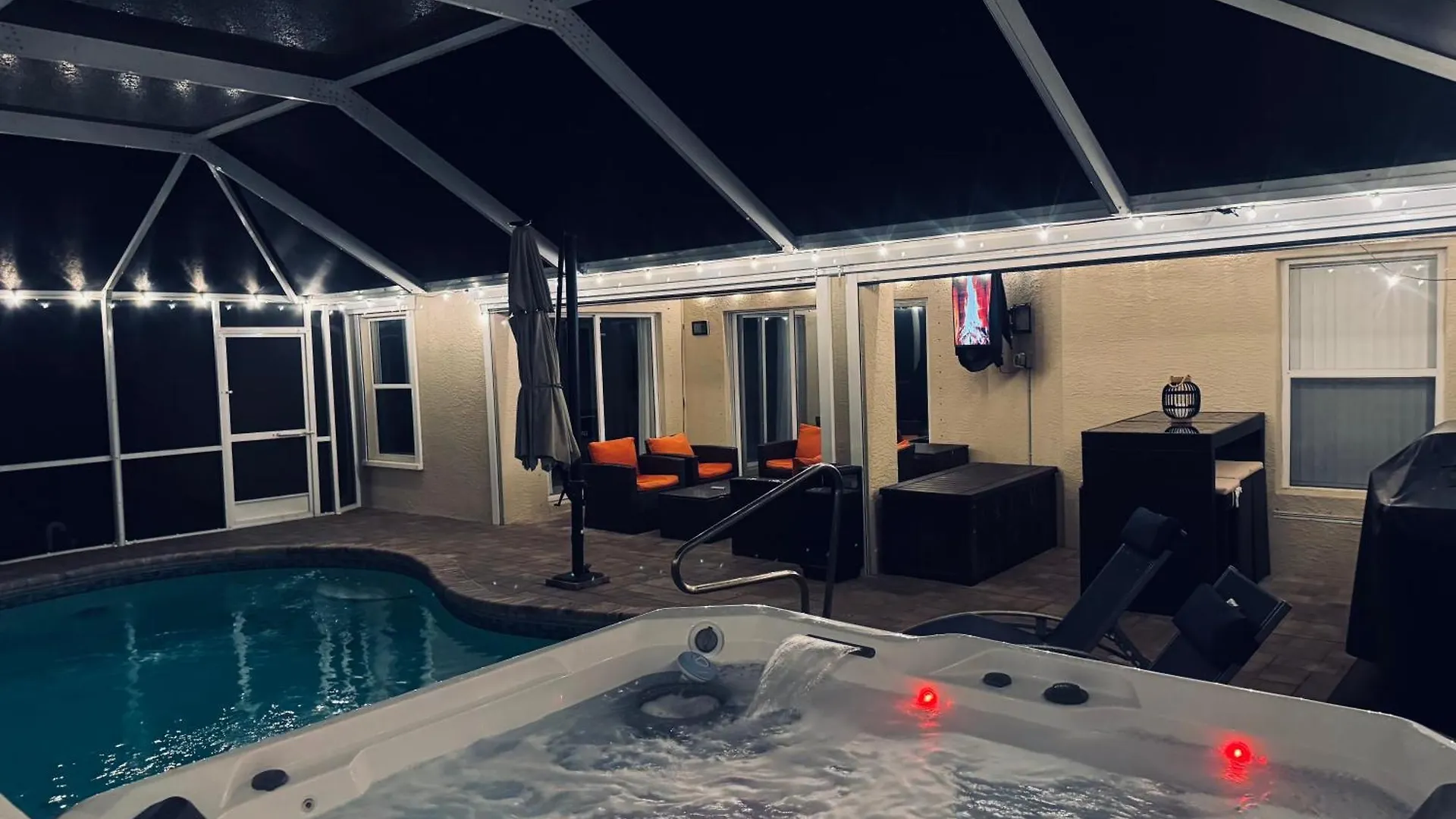 Holiday home Four Bedrooms Oasis With Heated Pool Private Jacuzzi And Billiards