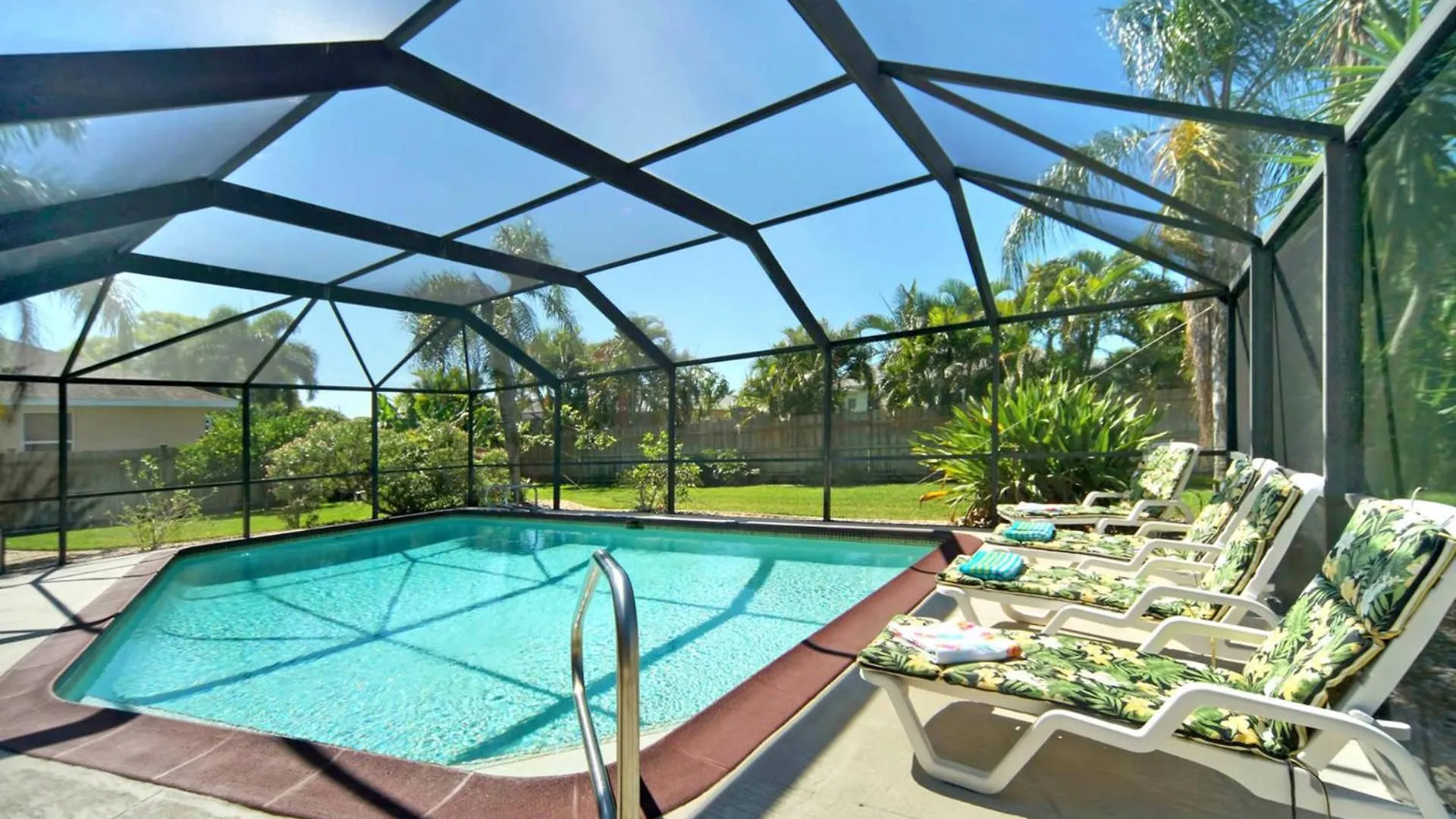 Villa Charming Electric-heated Pool With Southern Exposure - Casa Sunshine Cape Coral