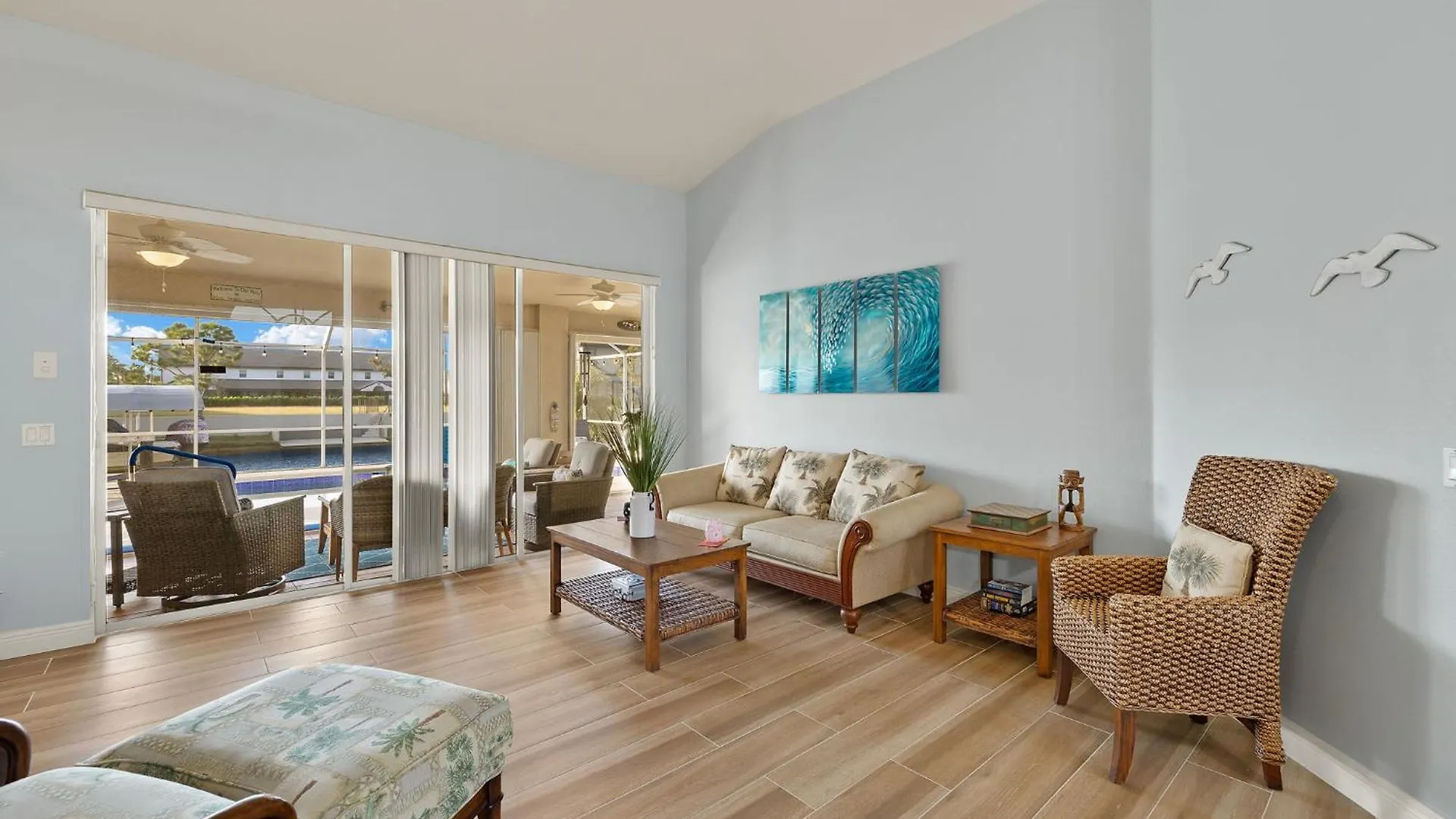 Villa Spacious Family-friendly Electric-heated Pool With Bikes On Gulf Access Canal - Nathalia