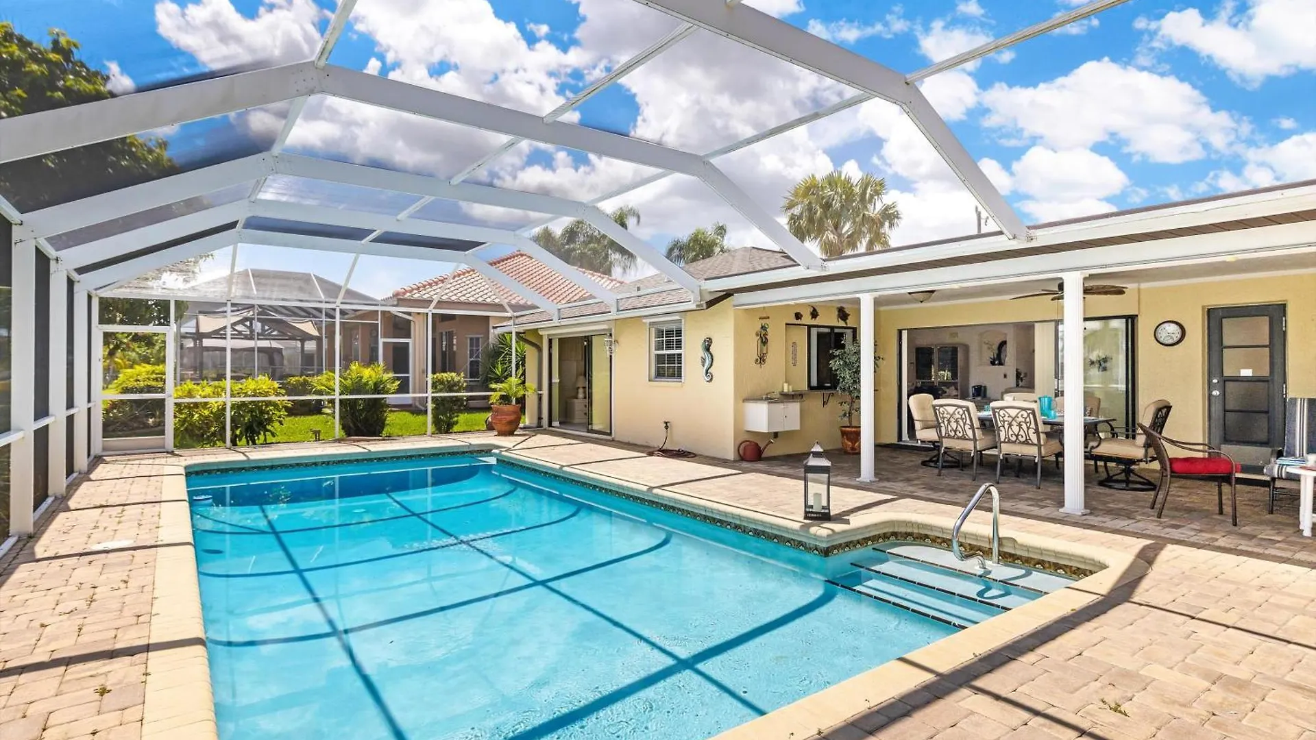 Villa Remodeled Gulf-access Heated-pool With Southern Exposure - Aqua Sonne Oasis Cape Coral