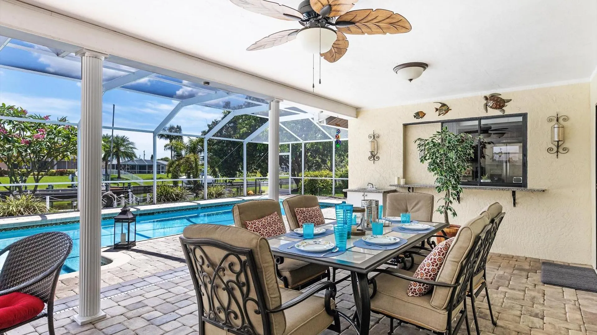 Remodeled Gulf-access Heated-pool With Southern Exposure - Aqua Sonne Oasis Villa Cape Coral