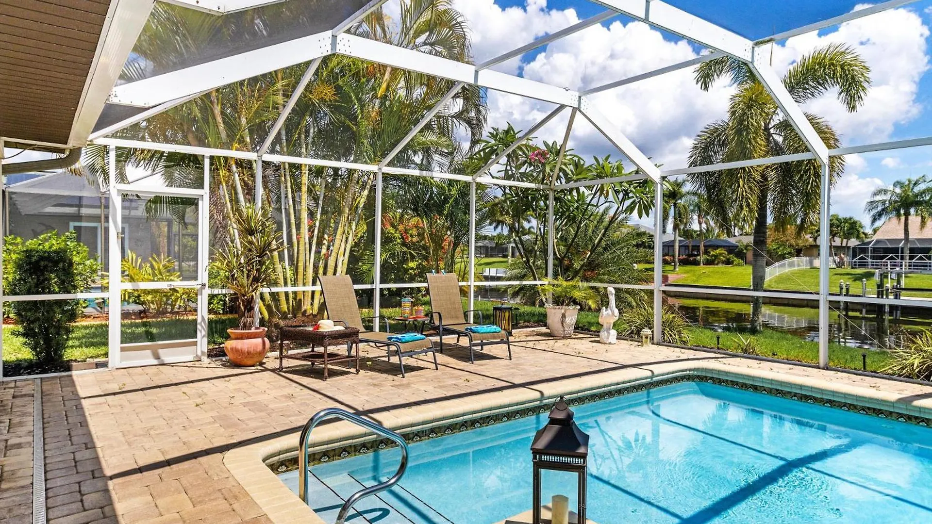 Villa Remodeled Gulf-access Heated-pool With Southern Exposure - Aqua Sonne Oasis Cape Coral