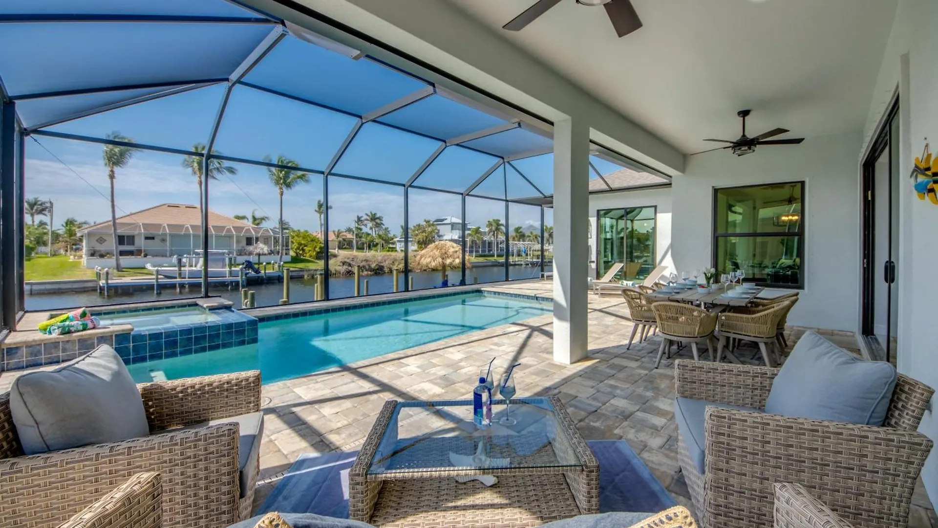 Serenity By Coralvilla - Newly Built On Water Villa Cape Coral