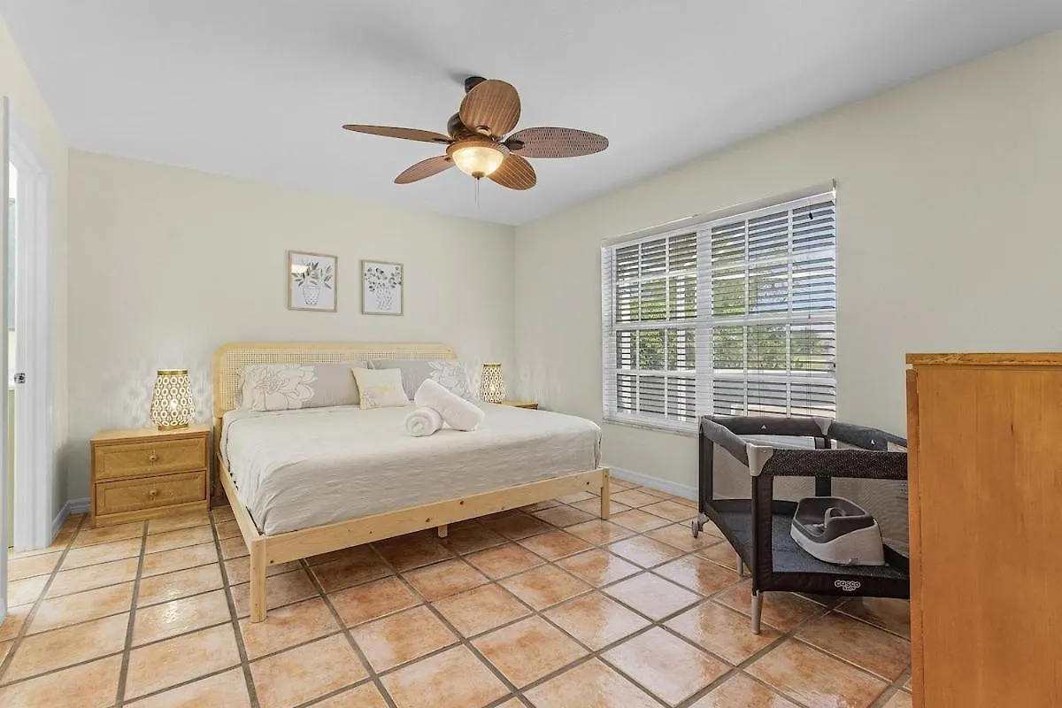 Villa Private Pool With Spa, Game And Golf Course View Cape Coral