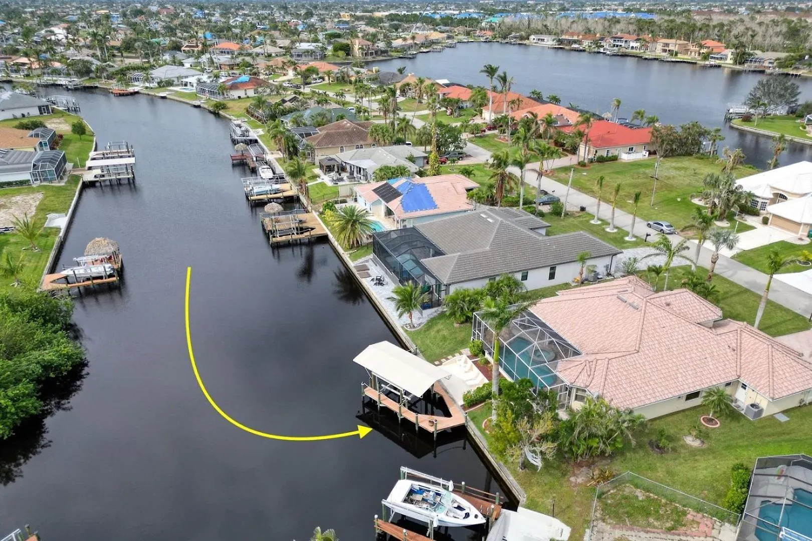 Newly Renovated 3 Bed/3 Bath In The Four Mile Cove Area W. Heated Pool And Spa. Gulf Access! * Cape Coral