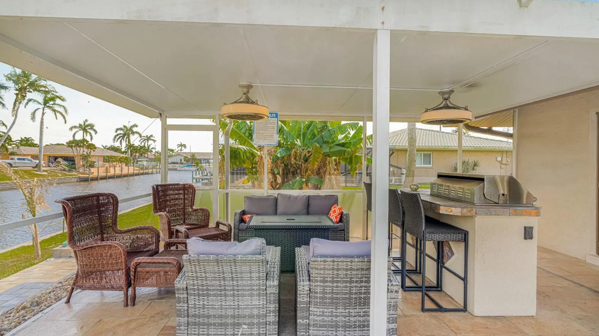 Villa Gulf Breeze Haven Direct Gulf Access Pool+dock Cape Coral